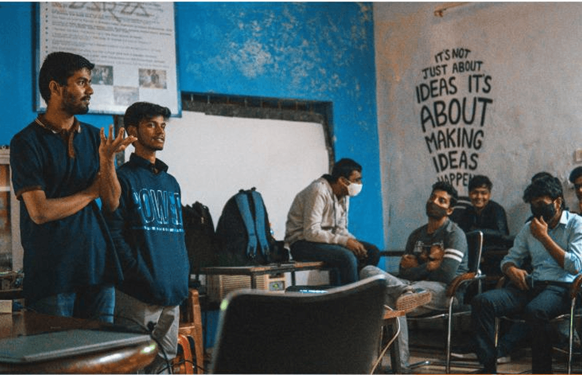 Mentoring session